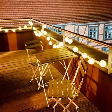 Fewozauber - Domspatz, 50Qm, Top-Lage, Style, Dachterrasse, Business Schwerin (Mecklenburg-Vorpommern) Exterior foto
